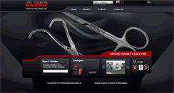 Desktop Screenshot of elmedinst.com